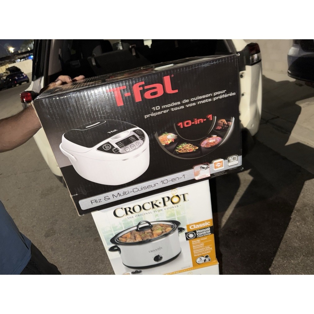 T-fal 10-In-1 Rice And Multicooker W 10 Auto Functions Cooker Gv - Picture 2 of 3